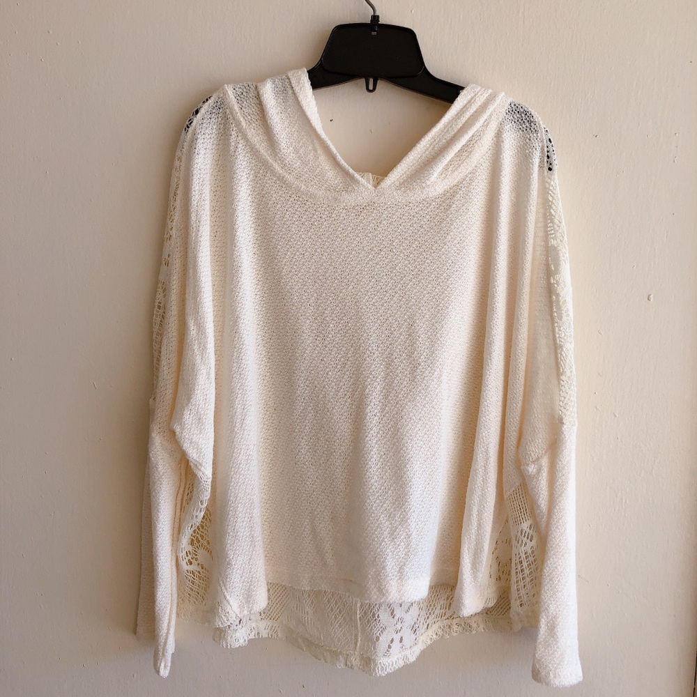 White Thin Sweater